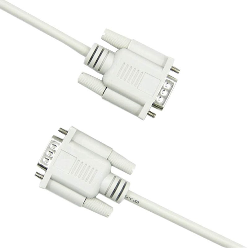 Dahszhi DB9 9 Pin Male to VGA Video 15 Pin Male Serial Port Cable RS232 1.35M/4.4FT Length - Image 2